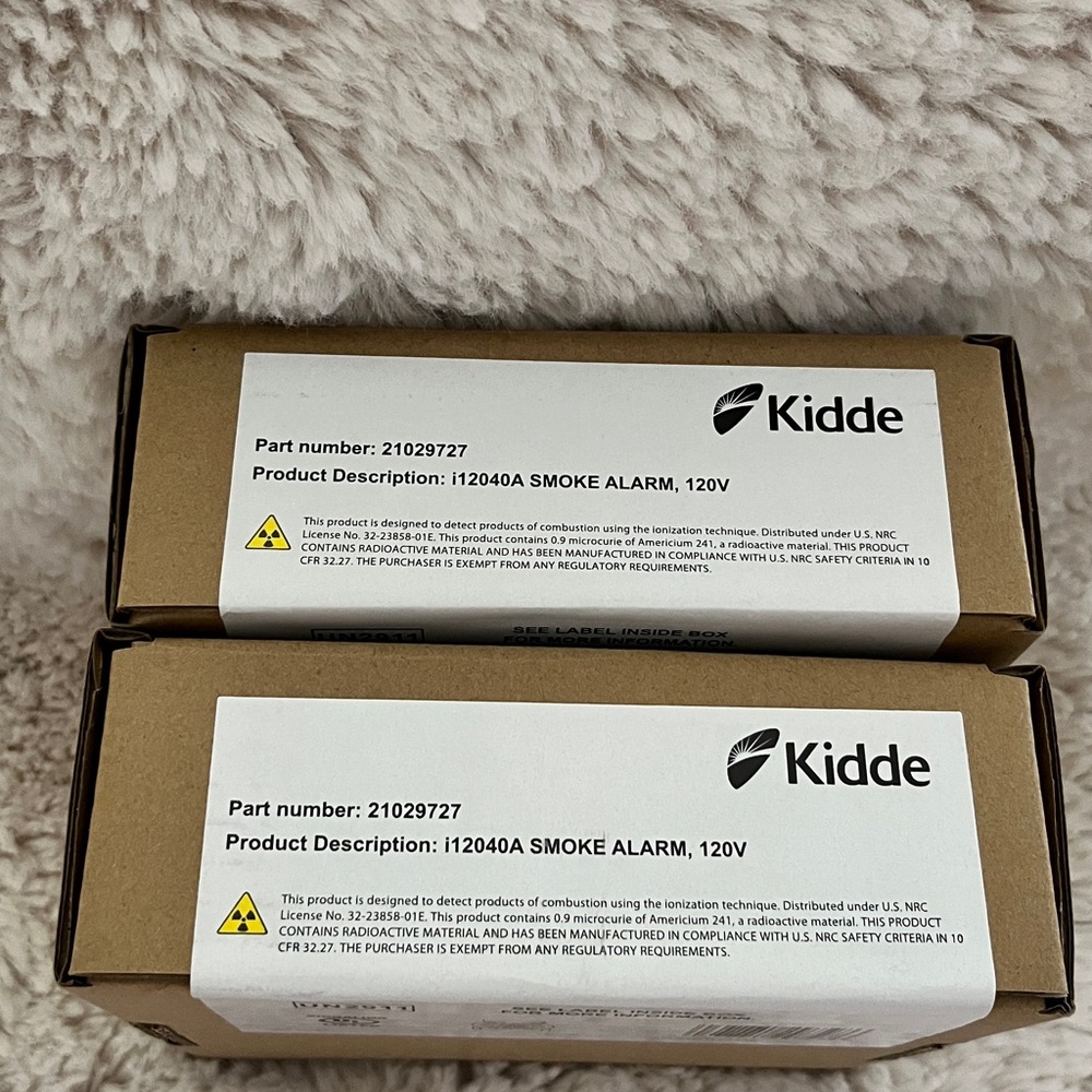 Kidd Smoke Alarm Replacement Pack - White